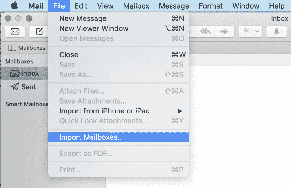 macmail import maibox