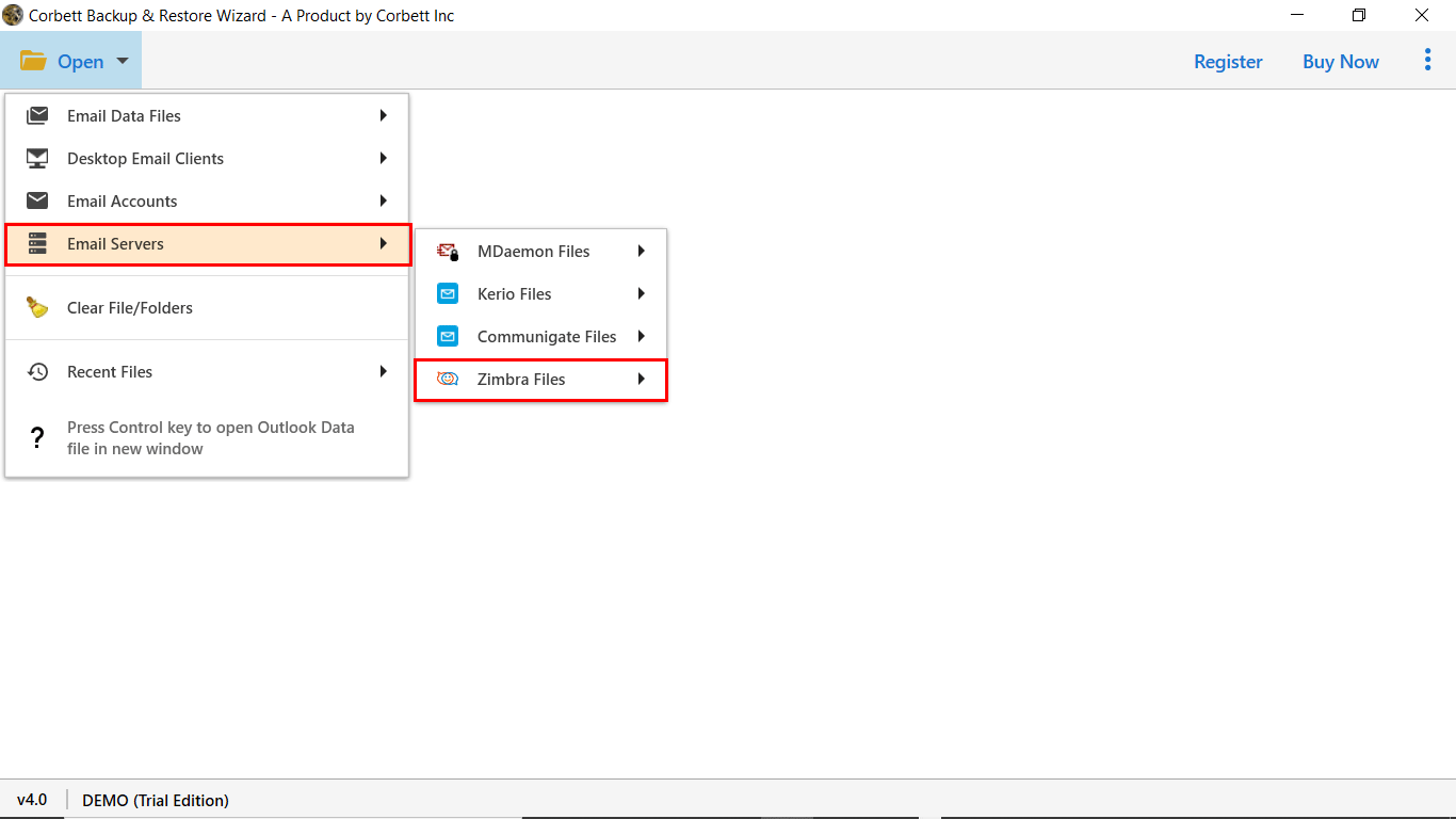 migrate Zimbra to another server