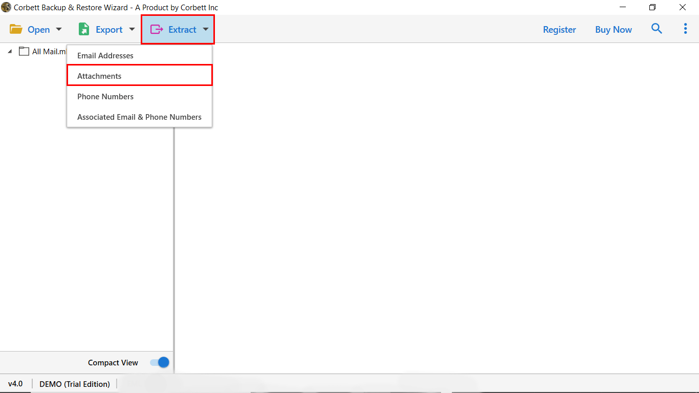 extract attachments from Outlook